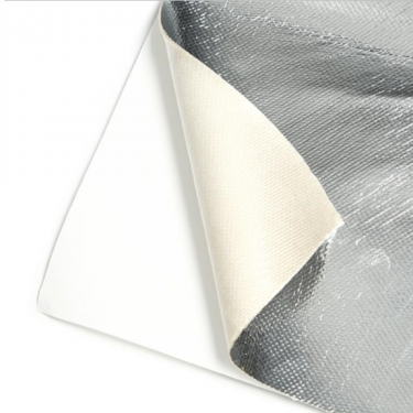 Aluminium Silica Heat Barrier with Adhesive Backin